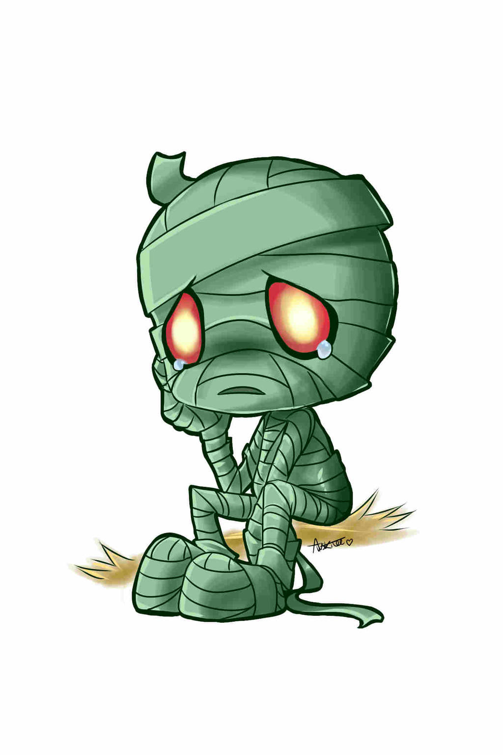 Sad mummy amumu by Awskitee