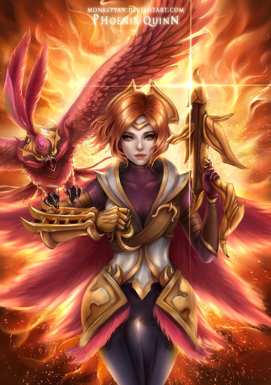 Phoenix Quinn by monkeyyan