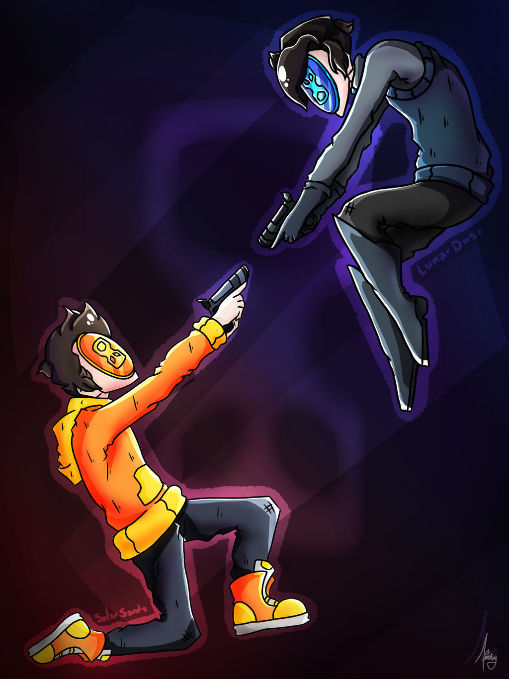 Solar Sands Vs. Lunar Dust (read description) by YamahaPianoIDK