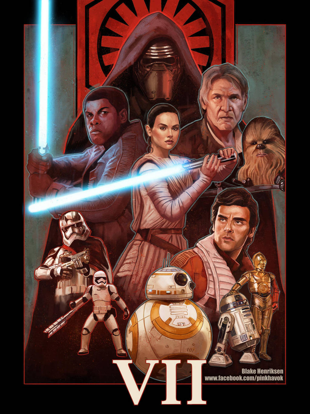 Star Wars Episode VII by pinkhavok
