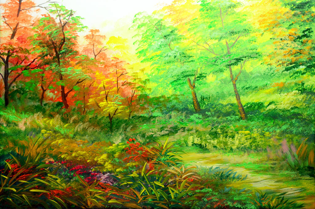 ACRYLIC PAINTING 23 PART 1 by beejay-artlife12