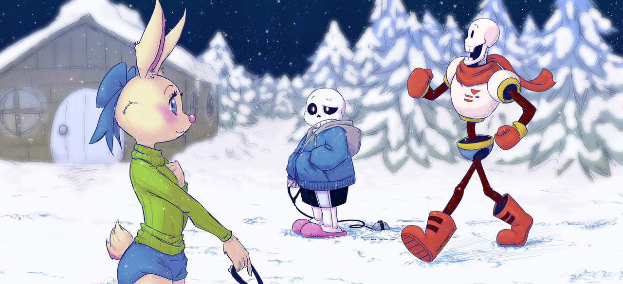 Карта undertale сноуден