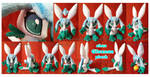 Chao Glaceon plush by FeneksiA