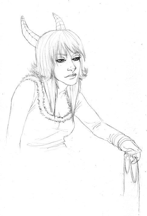 bonus sketch- for Robo Orange by nastenka