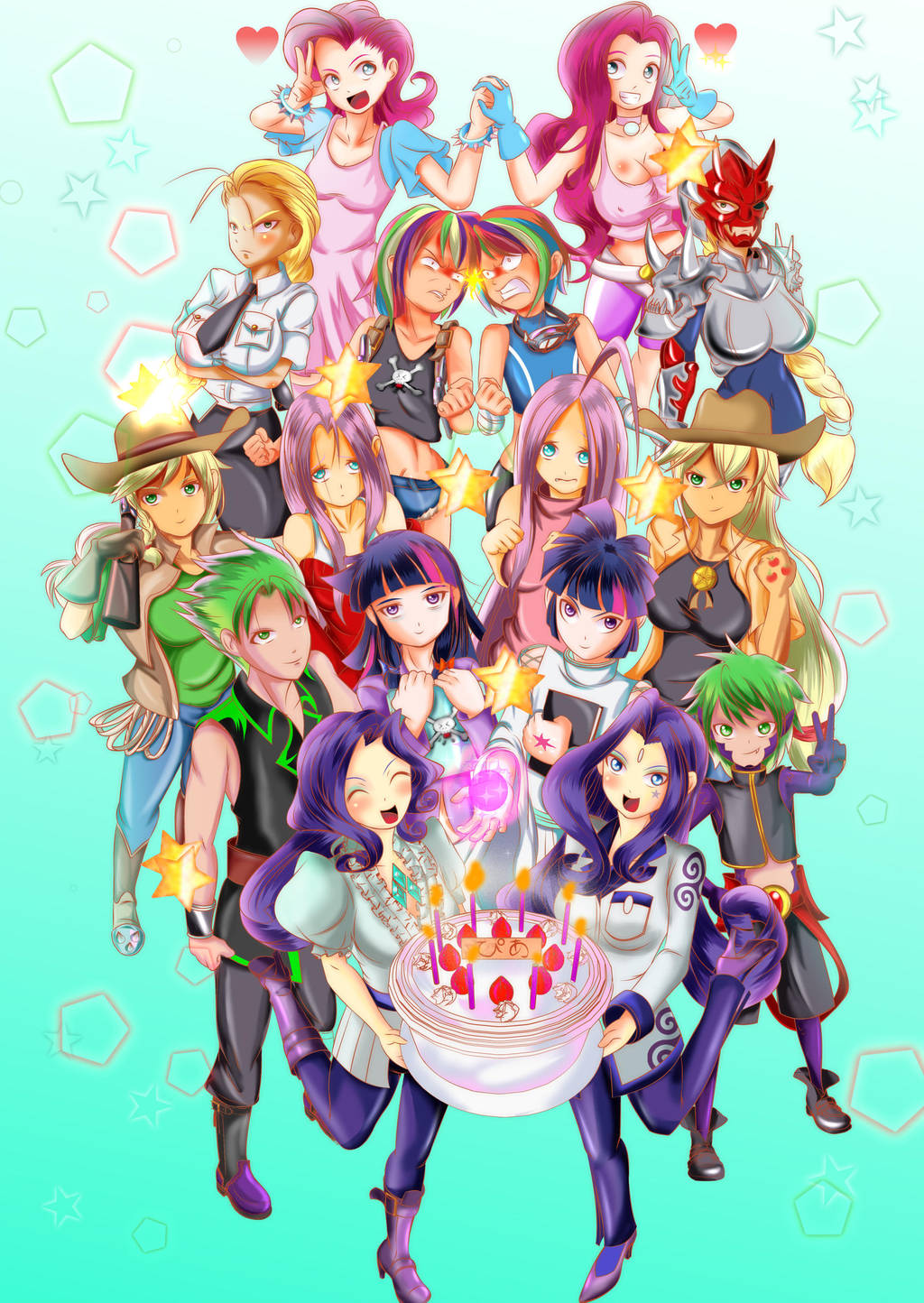 Tanjoubi omedetou gozaimasu!!! by xXAngeLuciferXx on DeviantArt