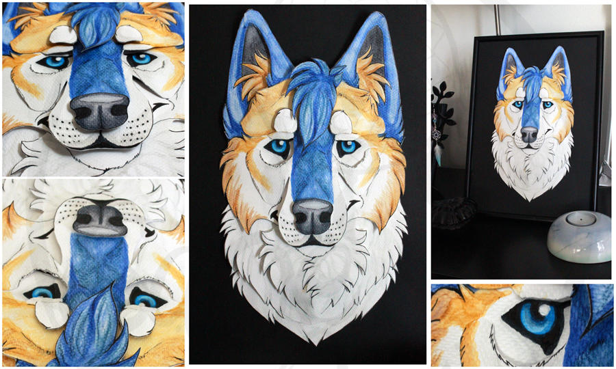 Commissions: 3D - Portrait - Keeba by SaQe