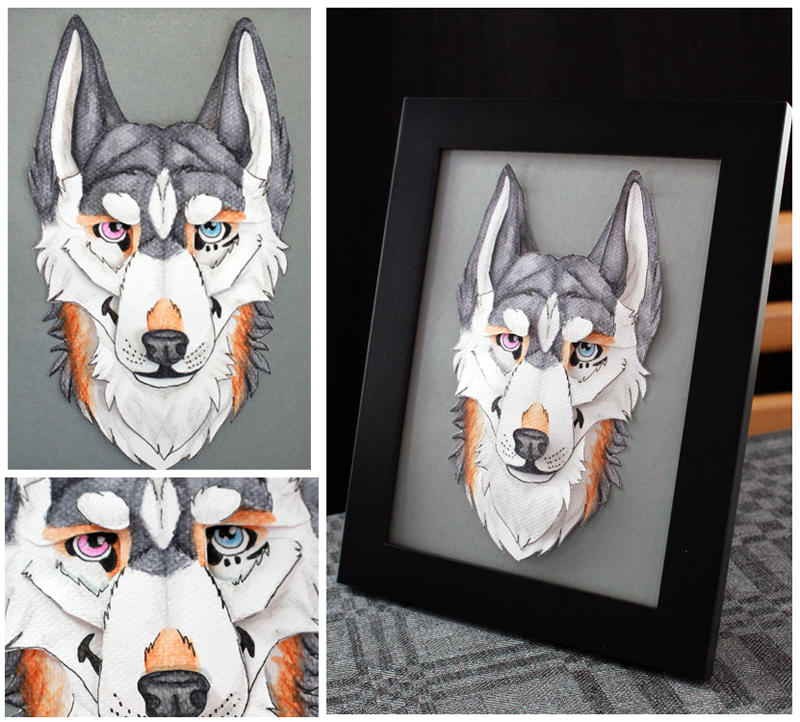 Commissions: 3D - Portrait - Zinare by SaQe