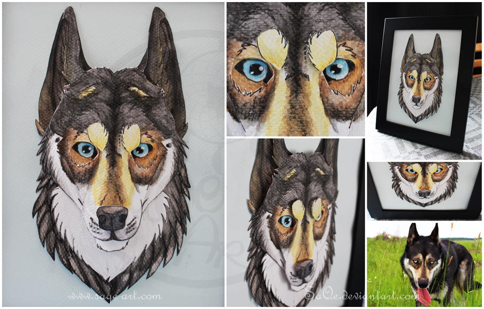 Commissions: 3D - Portrait - Kenai by SaQe