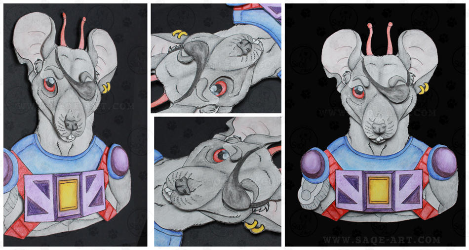 3D - Portraits: Modo by SaQe