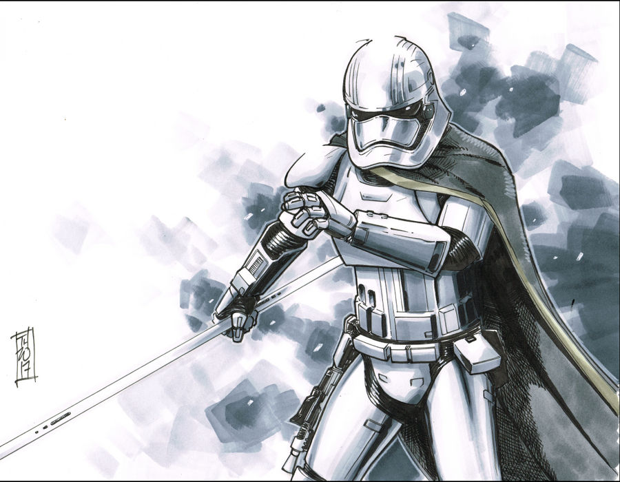 Captain Phasma by Hodges-Art