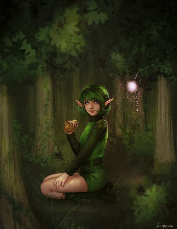 Saria's Secret Place by Anadia-Chan