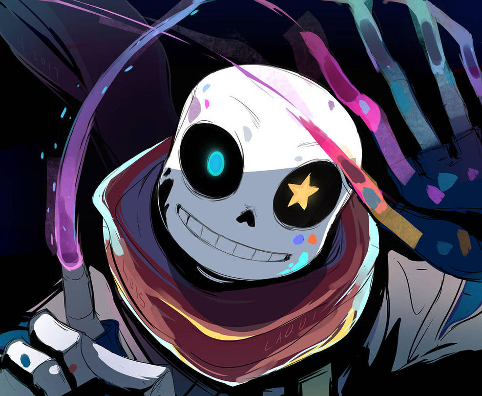 Ink! Sans by OracleSaturn on DeviantArt
