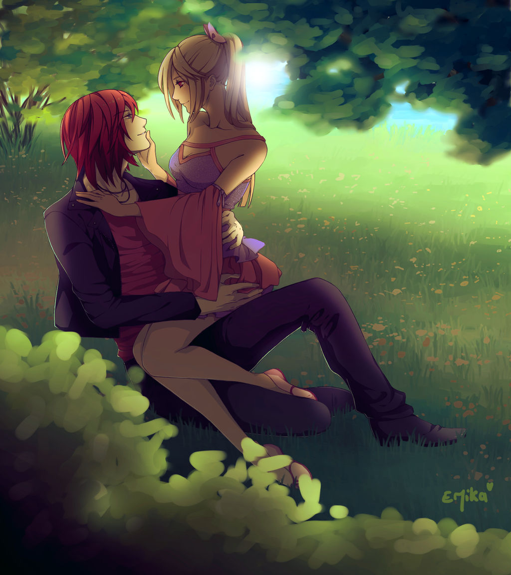 My Candy Love - Castiel and Candy near a lake by E-Mika-Zg on DeviantArt