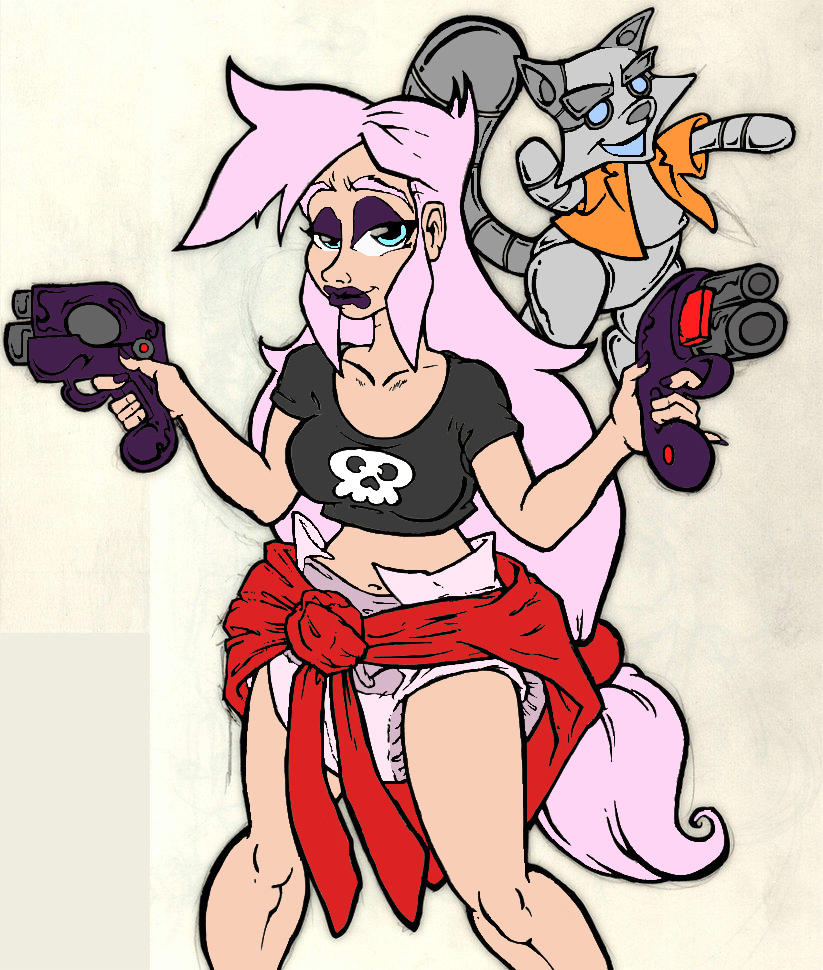 Bubble Gum By Pink Diapers-colored by megabluex Bubble Gum By Pink Diapers-colored by megabluex