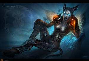 Draenei - Death Knight by TamplierPainter Draenei - Death Knight by TamplierPainter