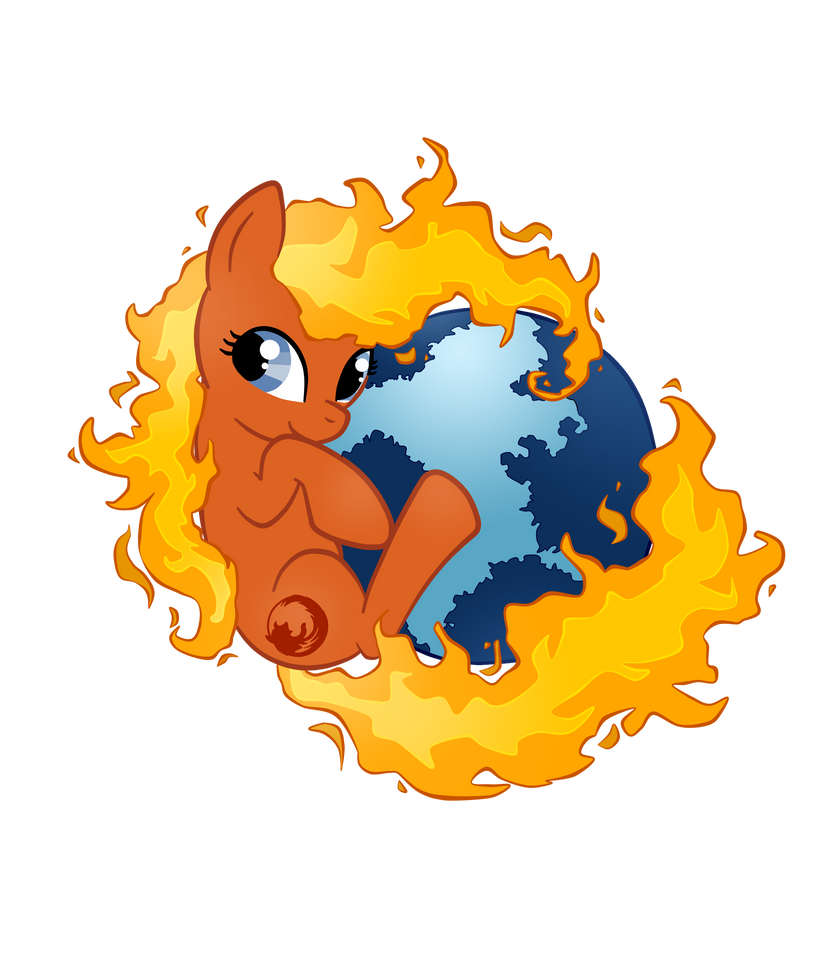My Little Browser: Firefox by NoReasonToHope