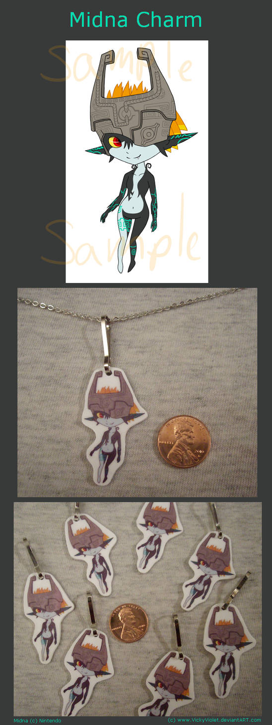 Midna Charm by VickyViolet