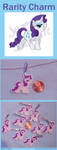 Rarity Charm by VickyViolet