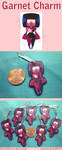 Garnet Charm by VickyViolet
