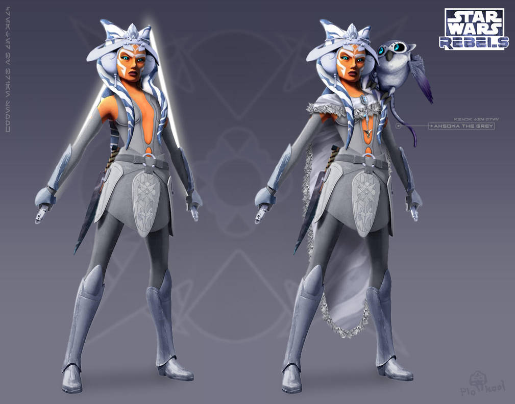 Ahsoka The Grey of Mortis by BrianSnook on DeviantArt