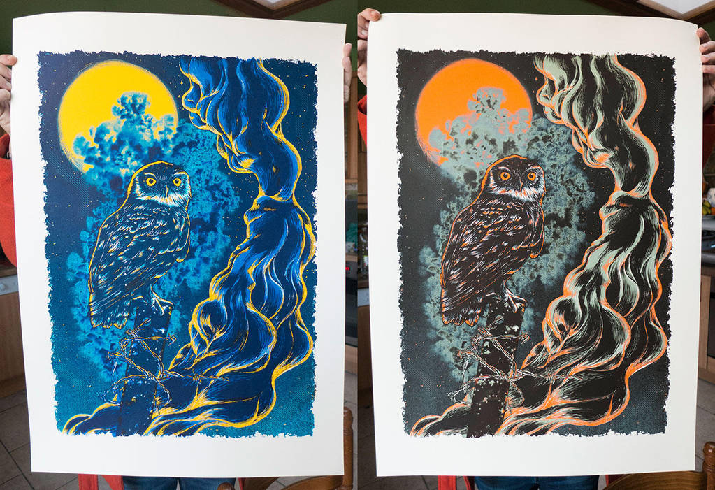 owl print by Johannahoj