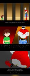 Undertale AU- Papyrus no longer believes in you... by Foxy-Sierra