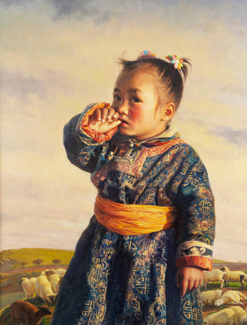 Little Shepherdess by MingYou-Xu