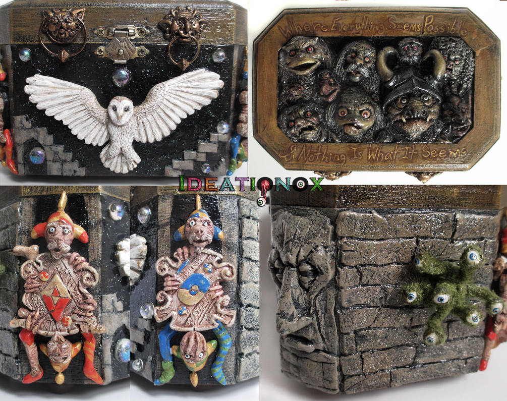 Labyrinth inspired decorative Memory Box by Ideationox Labyrinth inspired decorative Memory Box by Ideationox