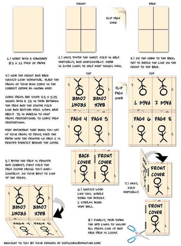 8 page Mini Comic Tut by Gingco 8 page Mini Comic Tut by Gingco