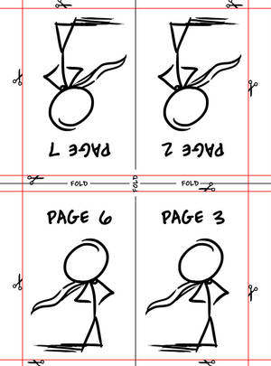 8 page Mini Comic Template 2 by Gingco 8 page Mini Comic Template 2 by Gingco