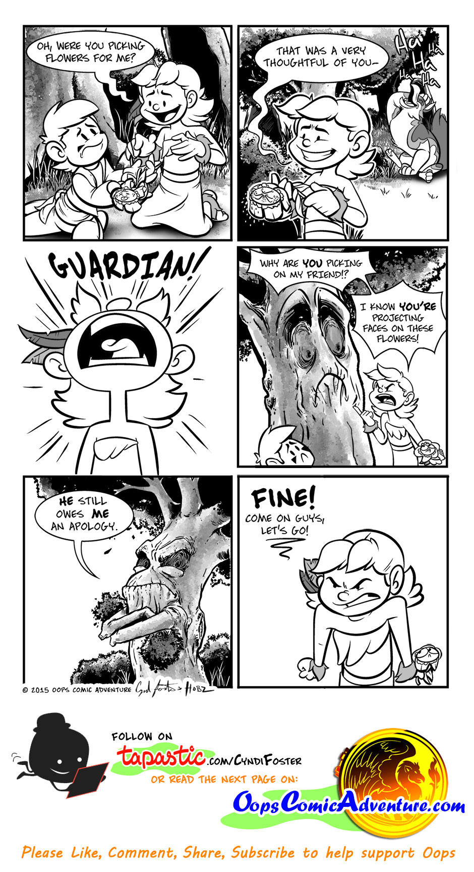 Oops Comic Adventure #5 page 26 by Gingco