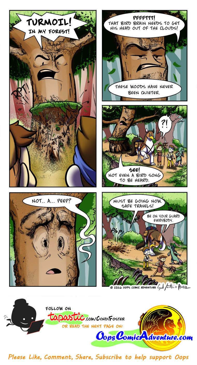 Oops Comic Adventure #6 page 3 by Gingco