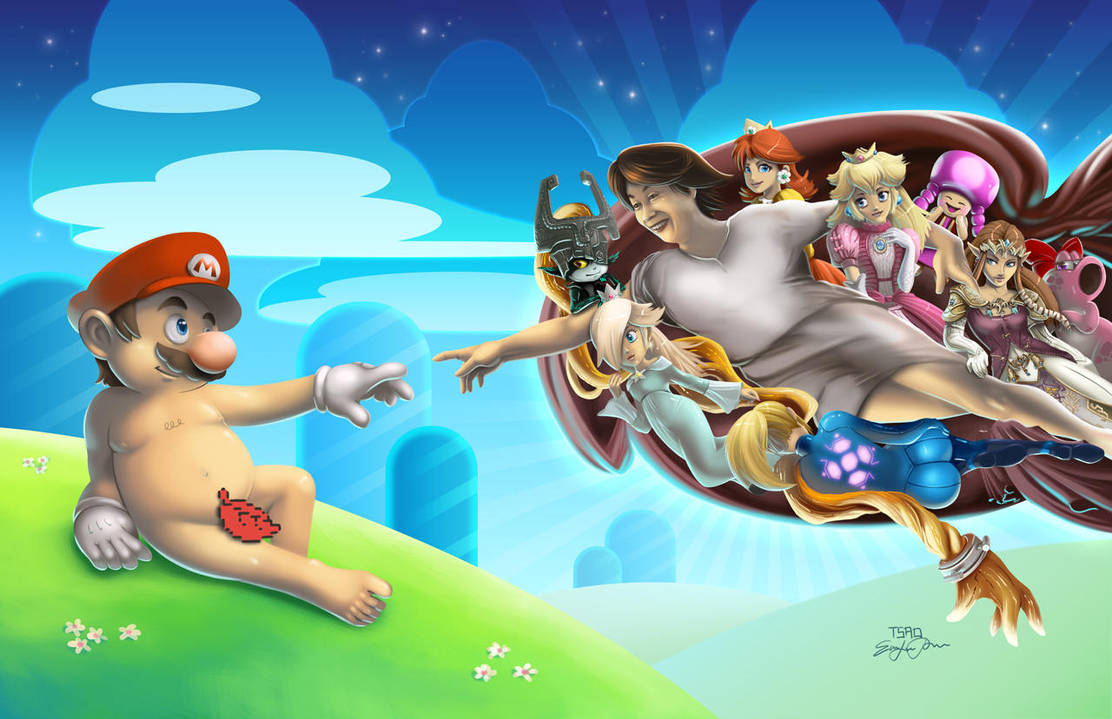 The Creation of Mario by TsaoShin