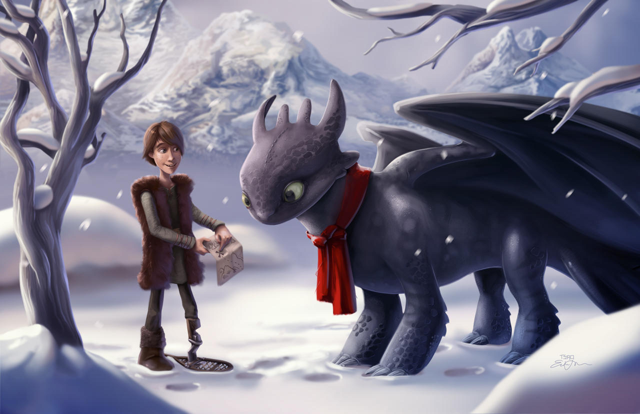 Hiccup's Treasure Map by TsaoShin
