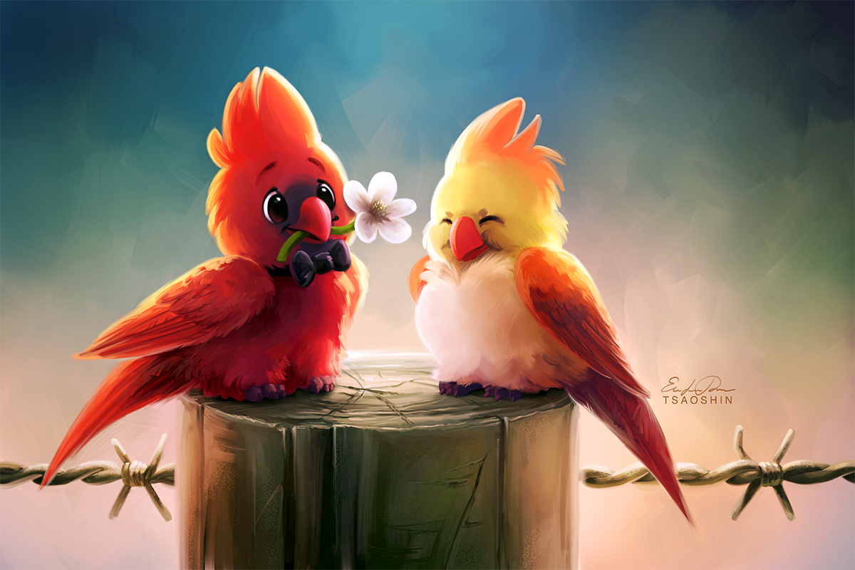 Cardinals by TsaoShin