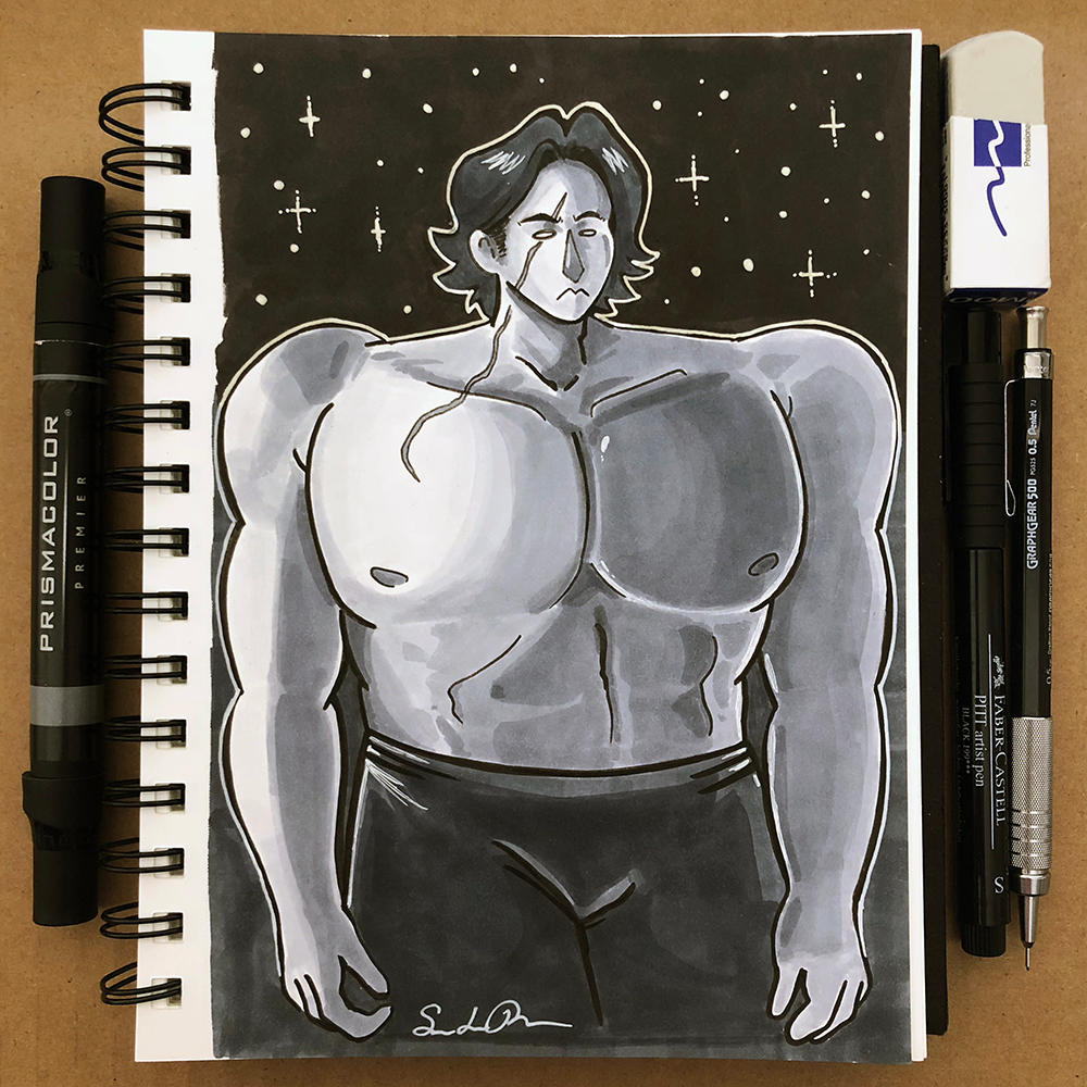 Inktober Day 17 - Swollen by TsaoShin