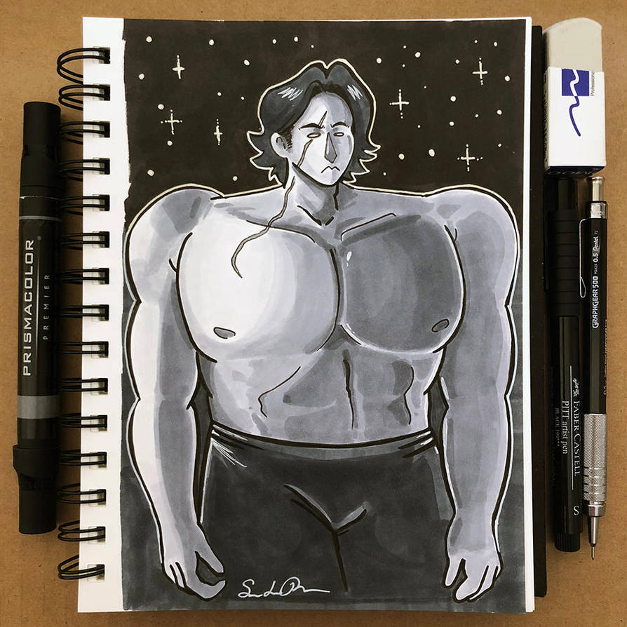 Inktober Day 17 - Swollen by TsaoShin