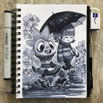 Inktober Day 23 - Muddy by TsaoShin