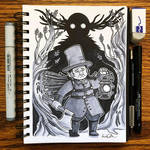 Inktober Day 24 - Chop by TsaoShin