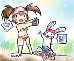 TeRuKO and teru-usagi by ilurisa