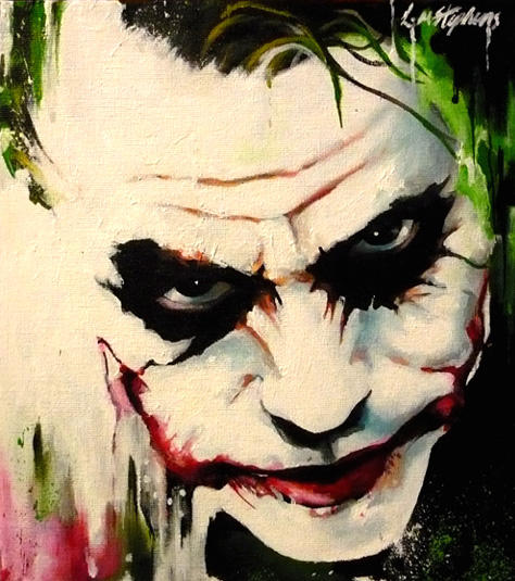 Joker abstract by sullen-skrewt