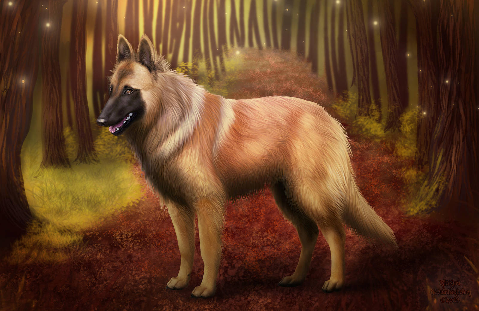 Commission - Nero (+VIDEO) by EtskuniArt