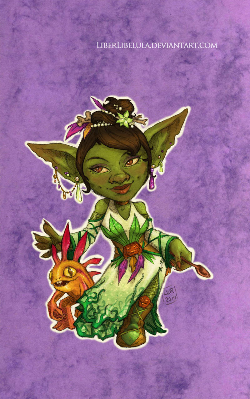 Disney meets Warcraft - Tiana by LiberLibelula