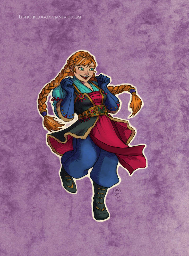 Disney meets Warcraft - Anna by LiberLibelula