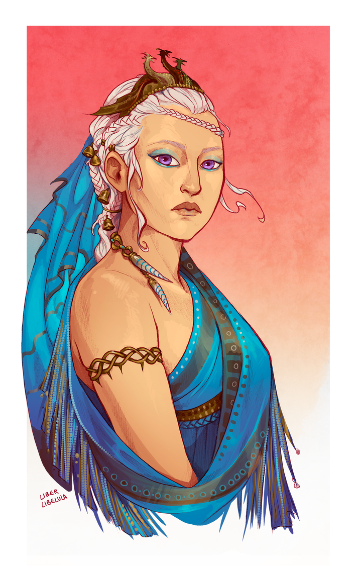 Daenerys Targaryen by LiberLibelula