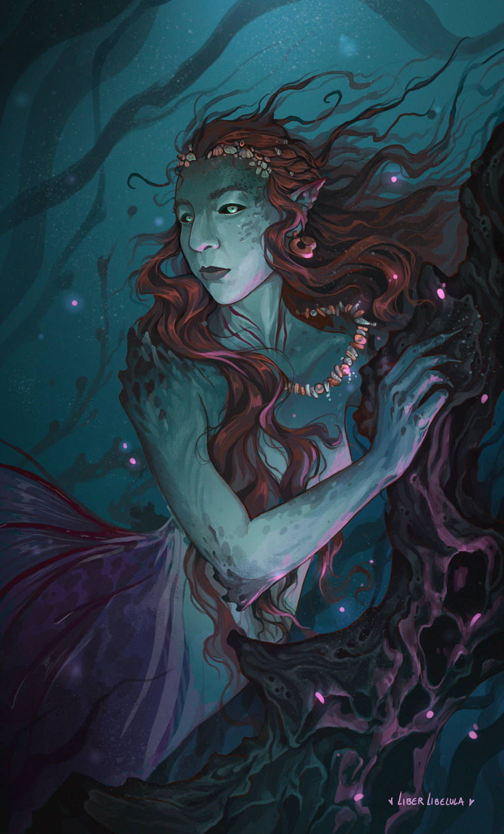 Kat the Mermaid by LiberLibelula