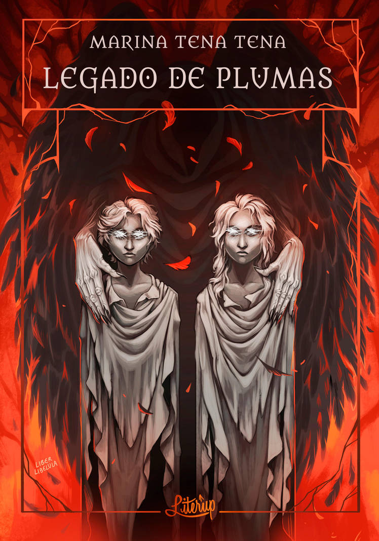 Book cover - Legacy of Feathers by LiberLibelula