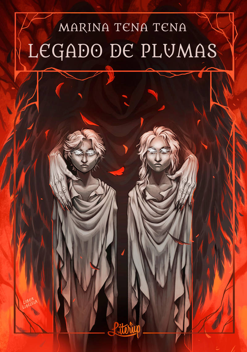 Book cover - Legacy of Feathers by LiberLibelula