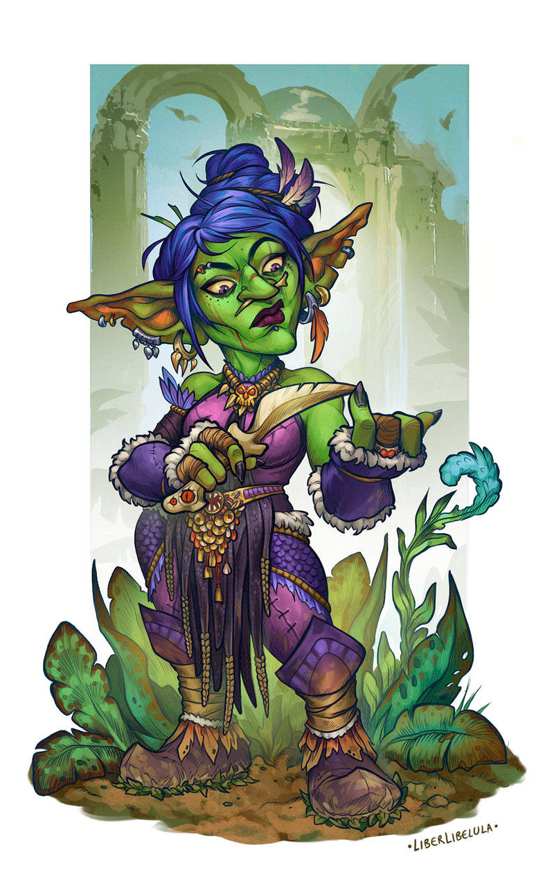 Goblin Hunter Mymbihi (with Process Video) by LiberLibelula