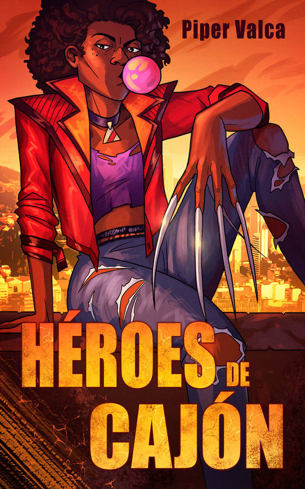 Book cover - Heroes de Cajon by LiberLibelula